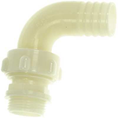 RACCORDO CURVO 3 PEZZI NYLON diam. 40x1-1/4 poll.