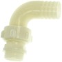 RACCORDO CURVO 3 PEZZI NYLON diam. 40x1-1/4 poll.