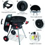 BARBECUE A CARBONE SANDRIGARDEN SG 45K SFERICO DIA. 45 CM.