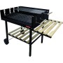BARBECUE A CARBONE SANDRIGARDEN SG 85-56 CON RUOTE CM. 85x56