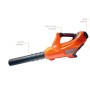 SOFFIATORE A BATTERIA 36v 4.0 ah KASEI EB36D