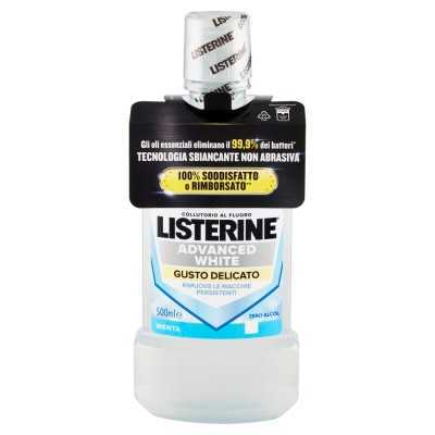 LISTERINE 500ML ADV WHITE DELICATO