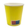 LULU BICCHIERI CARTA 180ML GIALLI X50