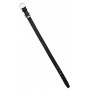 COLLARE PER CANI CUOIO ANTICO NERO CM. 2 X 50 