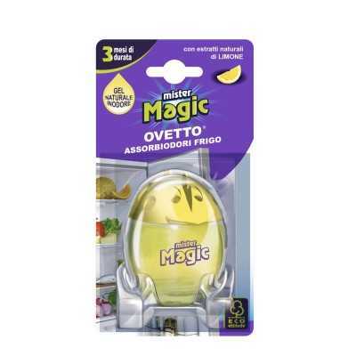 MR.MAGIC OVETTO ASSORBI ODORI FRIGO FRAGRANZA LIMONE