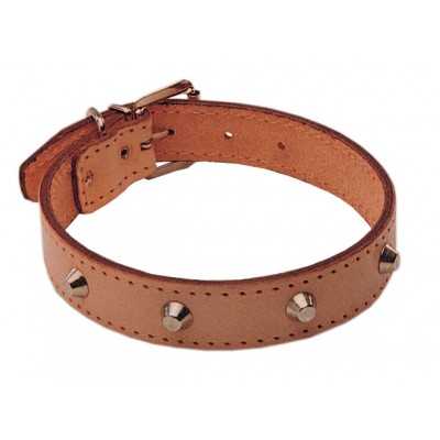 COLLAR FOR DOGS STUDDED EUROCUOIO MM. 40x650