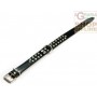 COLLARE PER CANI IN CUOIO CON BORCHIE CM. 4X70 