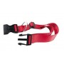 COLLARE PER CANI REGOLABILE IN NYLON ROSSO MM. 10x20/30 