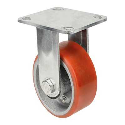 RUOTA IN POLIURETANO FISSA MM 100x32 EXPORT