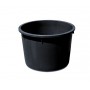 STEFANPLAST MASTELLONE ROTONDO lt 280 NEROcm. 90x57h.