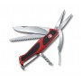 VICTORINOX WENGER RANGERGRIP 71 GUANCIALI ROSSE NERE COLTELLO