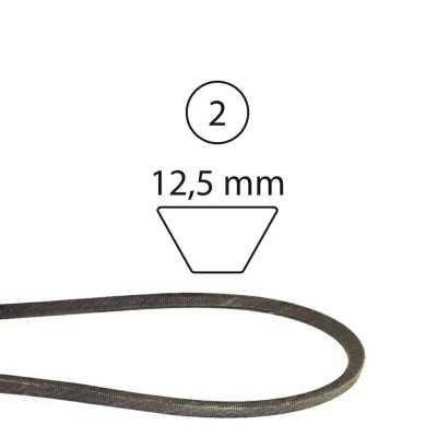 TWO-BLADE COUNTER-ROTATING BELT FOR RIDER MC-CULLOCH