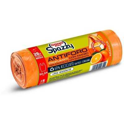 DOMOPAK SPAZZY SACCHETTI 28LT ARANCIA PZ. 15