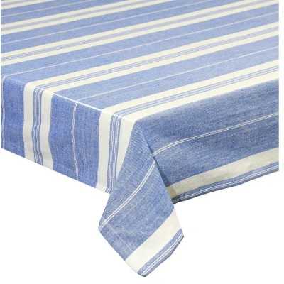 TOGNANA TOVAGLIA DA TAVOLA IN COTONE BLU CM. 140x240 LINEA ANTIBES