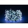 300 LUCI DI NATALE MICROLED PER USO ESTERNO 8F CAVO V. BIANCO