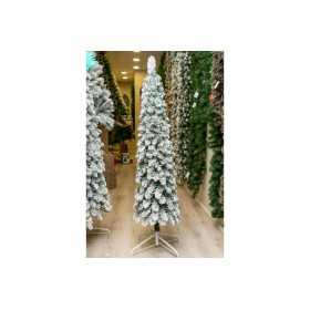ALBERO DI NATALE MONTEZUMA INNEVATO 390 RAMI CON BASE IN