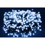 500 LUCI DI NATALE A LED BALL MEMORY PER USO ESTERNO 8F BIANCA