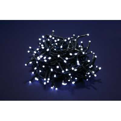 SERIE 1000 LUCI DI NATALE A LED PER USO ESTERNO 8F BIANCA