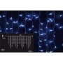 TENDA LUMINOSA 228LED CONNECT FLASH BLU PER ESTERNO MT. 3x0,9