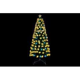 ALBERO DI NATALE 220 RAMI M.1995 225LED B. CALDO CM. 180CM