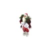 BABBO NATALE ROSSO CON FIOCCHI DI NEVE CM. 100