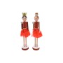 BAMBOLINA DI NATALE 2 MODELLI COLORE ROSSO CM. 55