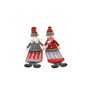 CALENDARIO DELL'AVVENTO BABBO/SNOWMAN 2ASS CM. 70x21