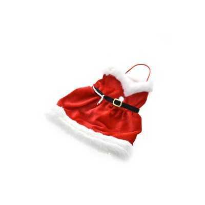 COPRI BOTTIGLIA NATALE ROSSO MOD.X004 CM. 20