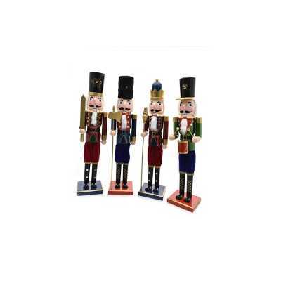 SCHIACCIANOCI DI NATALE CLASSIC 4 MODELLI CM. 36