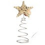 PUNTALE PER ALBERO NATALE STELLA LEGNO NATURALE DM. 15