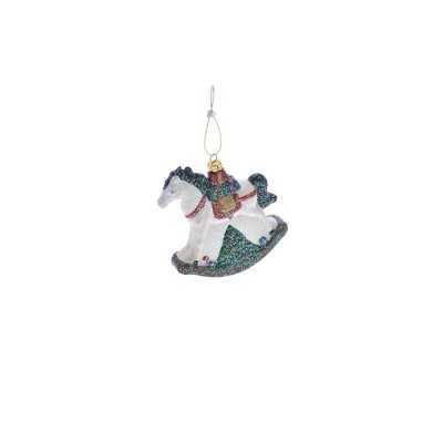 APPENDINO A FORMA DI CAVALLO PER ALBERO DI NATALE CM.