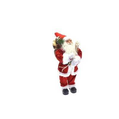 BABBO NATALE COLORE ROSSO CM. 80