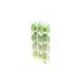 BOX 8 SFERE PALLINE DI NATALE BASIC VERDE CM. 10