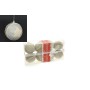 BOX 8 SFERE PALLINE DI NATALE PN1723 COLORE TORTORA CM. 7