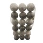 BOX SET 18 SFERE PALLINE DI NATALE DEC.1840 ARGENTO CM. 7