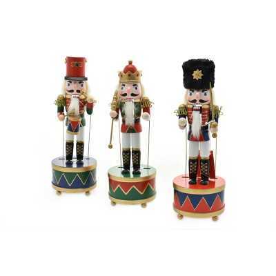 CARILLON A BATTERIA 3A FORMA DI SCHIACCIANOCI CM. 10,4x10,4x30,5