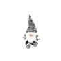ELFO DI NATALE COLORE NERO/ARGENTO CM. 22x16x64