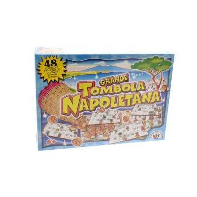 GRANDE TOMBOLA NAPOLETANA CON 48 CARTELLE E PANARELLO ART.118