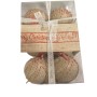 BOX 6 SFERE PALLINE DI NATALE DEC.1822 CM. 9