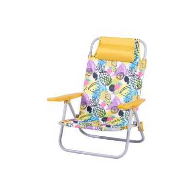 COVERI SEDIA SPIAGIA REAL 5 POSIZIONI ALLUMINIO 22M/OXF ANANAS