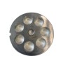 PIASTRA IN ACCIAIO INOX PER TRITACARNE 22 FORO 18