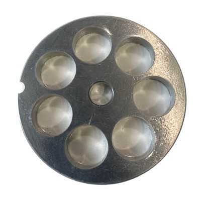 PIASTRA IN ACCIAIO INOX PER TRITACARNE 22 FORO 20