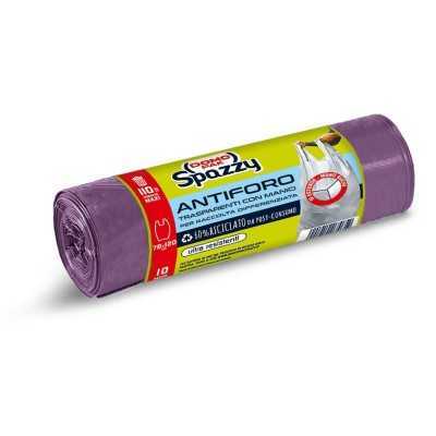 DOMOPAK SPAZZY SACCHETTI TRASPARENTI VIOLA LT. 110 PZ. 10