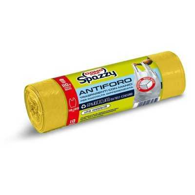 DOMOPAK SPAZZY SACCHI TRASPARENTI GIALLI LT. 110 PZ. 10