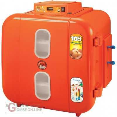 NOVITAL INCUBATRICE COVATUTTO 108 UOVA DI GALLINA DIGITALE 