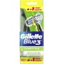GILLETTE BLUE 3 LAMETTE USA E GETTA SENSITIVE PZ. 4+1