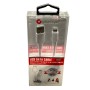 CAVO USB PER CARICA E TRASMISSIONE DATI TELEFONINO MT. 1,5