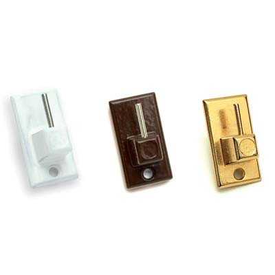 GANCIO BRIS BRIS METALLO PRONTY MARRONE MM. 18x32 PZ. 2