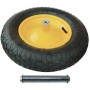 RUOTA PNEUMATICA PER CARRIOLA EURO HAND MM. 370x80 DISCO