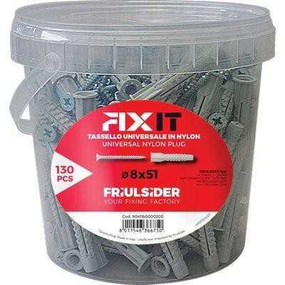 TASSELLI NYLON FIXIT VITE TSP PROMOPACK FRIULSIDER MM. 8X51 PZ.